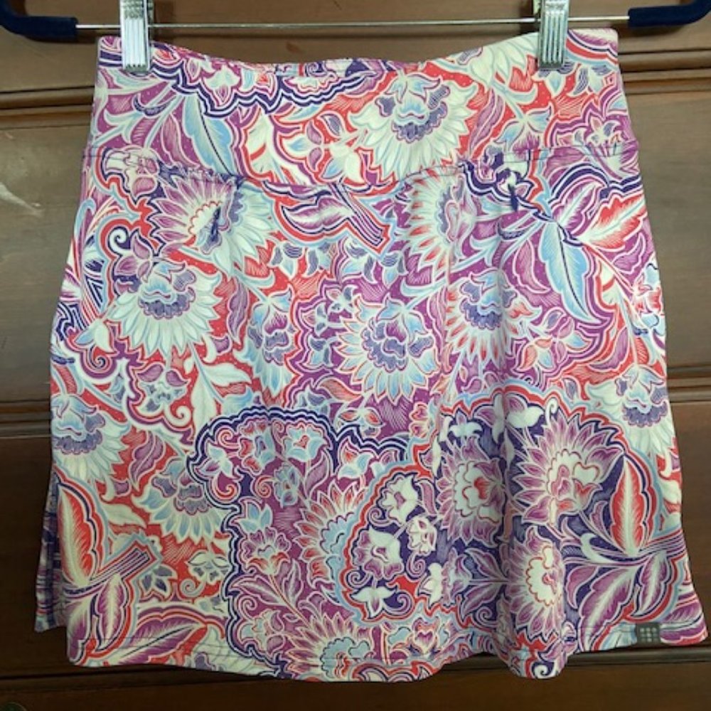 Title 9 Majestic Skort, Plumeria Peony XS